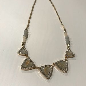 Minimalist statement necklace